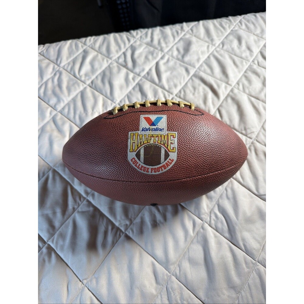 Vintage ABC Sports Valvoline Halftime College Football Rawlings